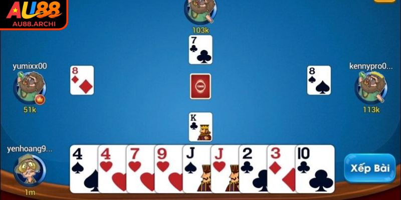 Chia sẻ kinh nghiệm chiến thắng game bài Tấn AU88