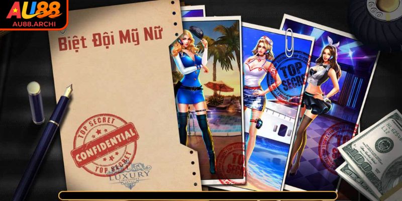 Khám phá game nổ hũ Biệt Đội Mỹ Nữ AU88
