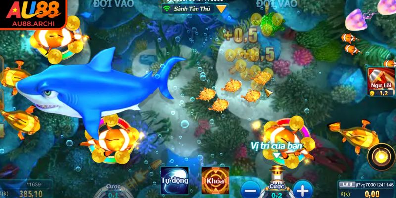 Quan sát quy luật con mồi xuất hiện