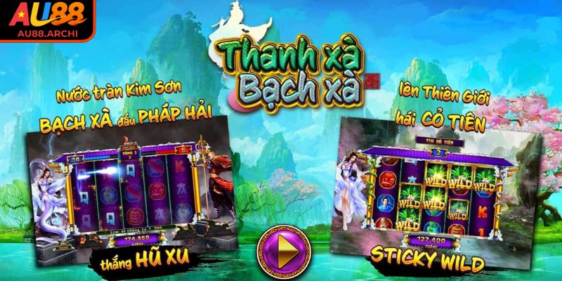 Khái quát game slot Thanh Xà Bạch Xà AU88
