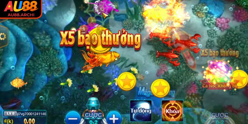 Vương Gia Đánh Cá AU88 - Sinh Vật Biển Và Mẹo Săn Thưởng 3 Ghi nhớ quy luật có Boss