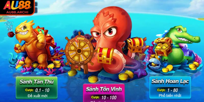 Vương Gia Đánh Cá AU88 - Sinh Vật Biển Và Mẹo Săn Thưởng 1 Khám phá game Vương Gia Đánh Cá AU88
