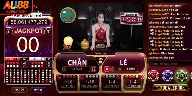 Cửa cược Xóc Đĩa AU88 cho mọi thành viên